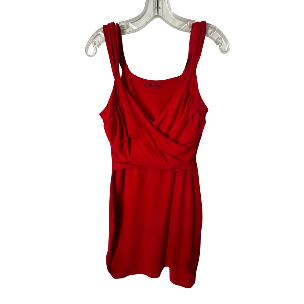 VS Bra Tops Red Mini Dress Sleeveless‎ Casual Party Cocktail Evening Sexy Pinup